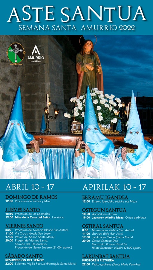 Semana Santa en Amurrio 2022 Amurrio